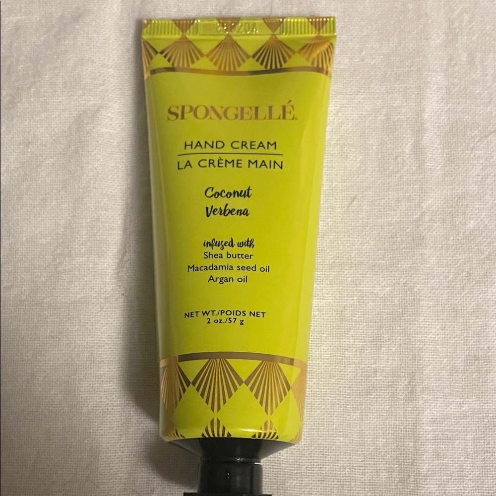 Spongelle Hand Cream - Yellow and Black